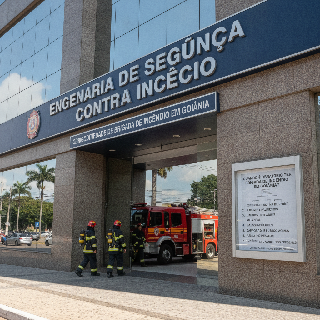 Brigada de Incêndio em Goiânia: Quando é Obrigatório?