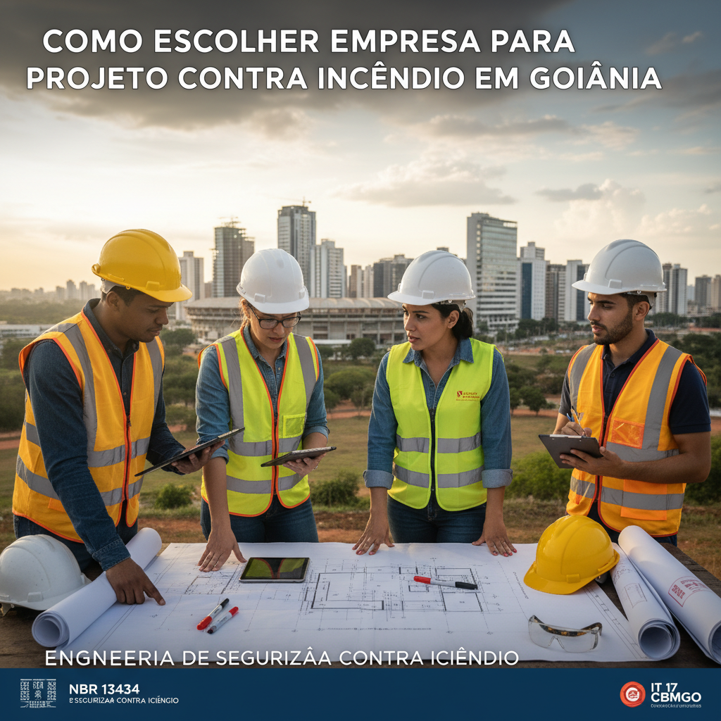 Como Escolher Empresa para Projeto Contra Incêndio em Goiânia