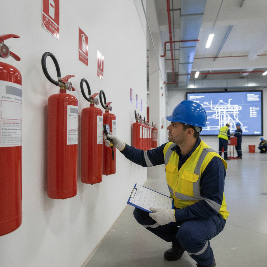Manutenção das medidas contra incêndio: checklist anual