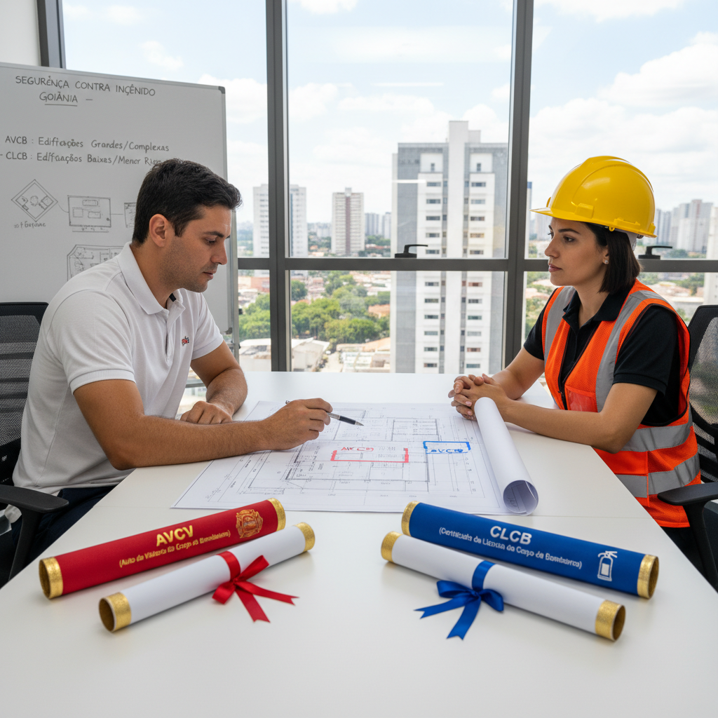 Diferença entre AVCB e CLCB Goiânia - Guia Completo 2024